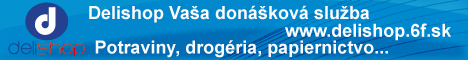 Nový statický banner Delishop - Donáškovej služby