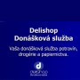 Úvodná strana prezentácie Delishopu v Power Pointe.